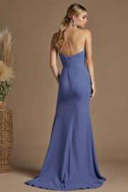 One Shoulder Draped Hip with Slit - Image 3