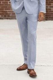 OXFORD BLUE STRETCH SUIT - Image 7