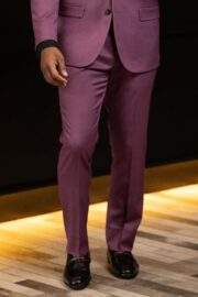 VIOLET STRETCH SUIT - Image 8