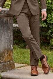BROWN ARCHER SLIM FIT SUIT - Image 6