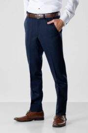 SLIM FIT NAVY STERLING WEDDING SUIT - Image 2