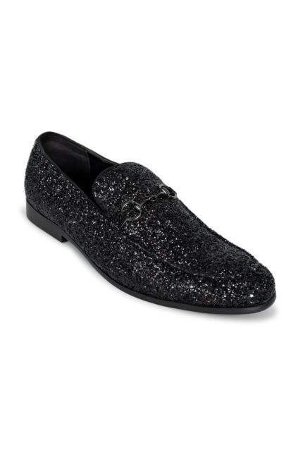 BLACK SPARKLE SHOES