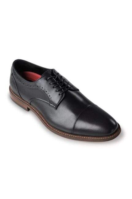 BLACK MADDOX SUIT SHOES