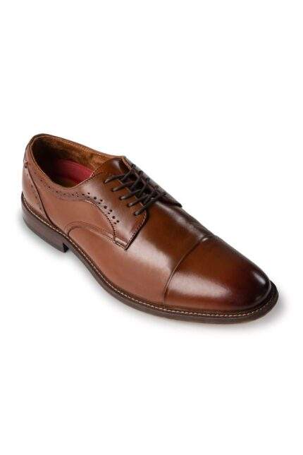 COGNAC MADDOX SUIT SHOES
