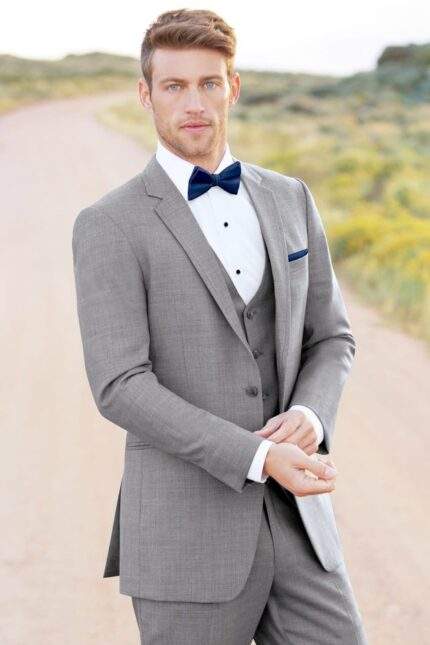 HEATHER GREY CLAYTON SUIT