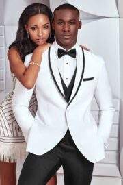 WHITE WAVERLY TUXEDO