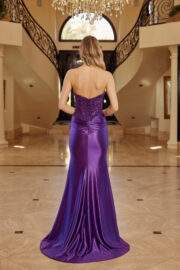 STRAPLESS V NECKLINE BEADING APPLIQUE BODICE - Image 7