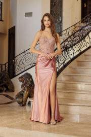 SEMI SWEETHEART BUSTLINE WITH EMBROIDERED BODICE - Image 5
