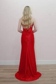 KEY HOLE BODICE SWEETHEART BUSTLINE WITH A SHEER WAISTLINE - Image 4