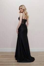 FIT AND FLARE SWEETHEART BUSTLINE AND BONED WAISTLINE - Image 2