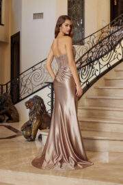 STRAPLESS SWEETHEART NECKLINE FULL BEAD BUSTLINE - Image 6